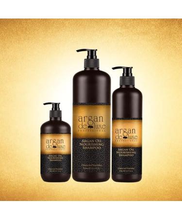  G n rique Argan Oil Shampoo 300ml - Nourishing and Conditioning with Vitamin E Omega 3 and 9 - For Healthy and Shiny Hair - Gentle Cleansing and Detangling - Paraben-Free - Buy Online on GoSupps.com