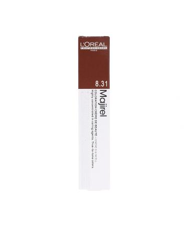 3x Loreal Majirel 8.31 Light Blonde Gold Ash Cream Hair Color - 50ml - Buy Online on GoSupps.com