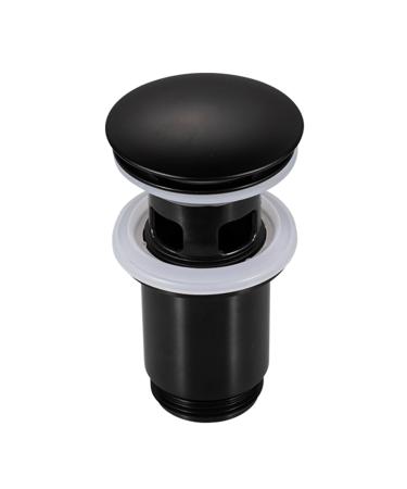Modern Sink Drain with Rubber Seal Efficient Sink Drain Quick Water Flows Sink Drain Smooth Water Flows & Clogs Frees Simple Install Sink Drain Metal Drain Fitting Sink with Overflows Popup Valves