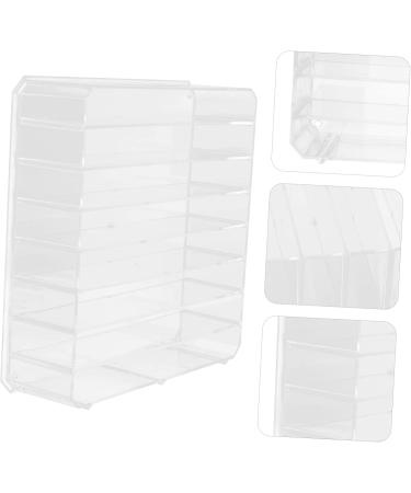 MAGICLULU Clear Acrylic Organizer 1 Set Divider Storage Box Eyeshadow Cosmetic Organizing Rack Desktop Cosmetics Holder - Buy Online on GoSupps.com