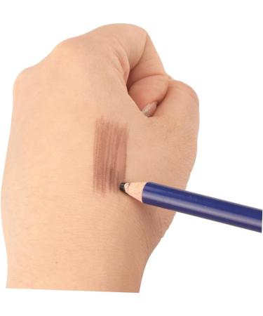 Mikinona 1 Set Wood Brow Pencil Dark Brown Tattoos Positioning Pen Blue Eyebrow Pencil - Buy Online on GoSupps.com