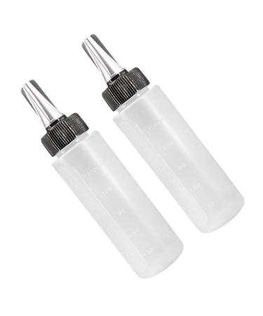 Minkissy Hair Treatment Applicator Bottle - 2 Pack Empty Shampoo & Hairdressing Frame Bottle for Care - International Shipping Available - Buy Online on GoSupps.com