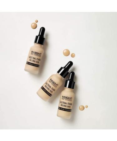 Inns-sight Cosmetics Ultra-Thin Second Skin Long Wear Liquid Foundation | Waterproof Full Coverage Long Lasting | Light Oil Free Face Makeup| 20ml(FD28-03) - Buy Online on GoSupps.com