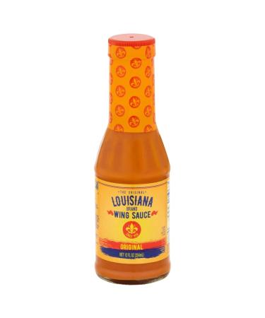 Louisiana Brand Hot & Spicy Wing Sauce - 12oz (Pack of 3) | Kosher & Flavorful Wing Sauce - 23 Servings - Buy Online on GoSupps.com