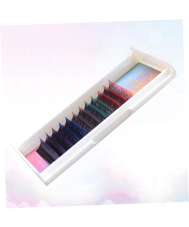 POPETPOP 1 Set Reusable Fake Eye Lashes Rainbow False Eyelashes Fake Eyelashes No Irritation Volume Eyelashes Strip Natural False Eyelashes Colorful Fake Eyelashes 3d Extend Elasticity - Buy Online on GoSupps.com