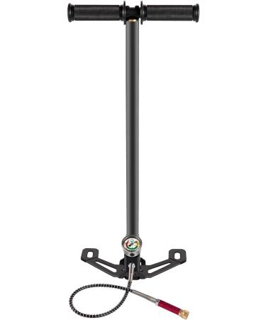 VEVOR PCP Air Pump | 4500psi High Pressure Hand Pump with Gauge | Stainless Steel for PCP & Paintball Guns - Buy Online on GoSupps.com