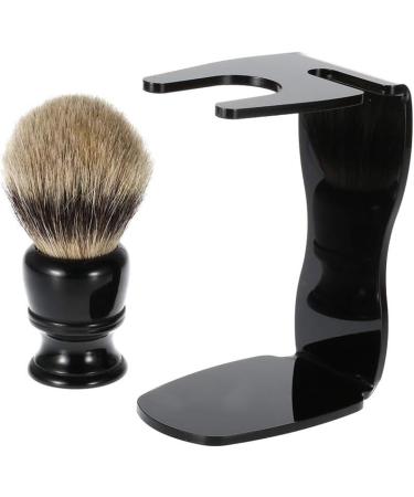 BRIODY Shaving Holder - Manual Shaving Tool Stand & Brush Kit for Men | Premium Shaving Brush Stand Set Ideal for Grooming - Buy Online on GoSupps.com