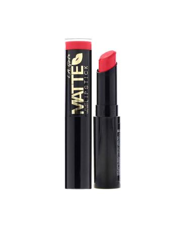 LA Girl Velvet Matte Lipstick - Hot Stuff | Long-Lasting 25g | Shop Internationally - Buy Online on GoSupps.com