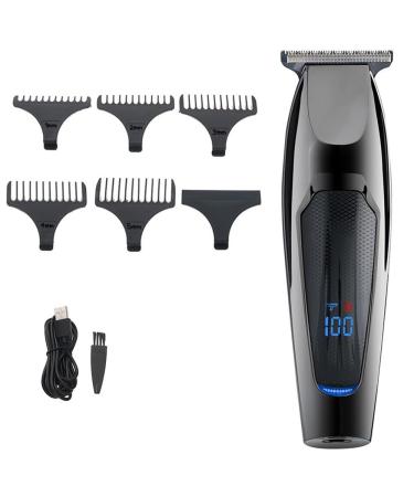 Hair Clippers for Men Hair Clipper Oil Head Engraving Electric Clippers LCD Digital Display Household Professional Electrical Appliances
