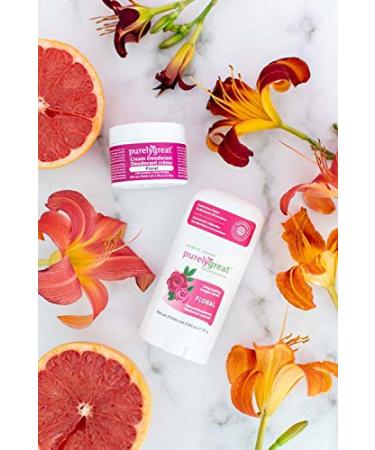 Natural Deodorant Stick - Floral - EWG Verified - Vegan Cruelty Free - No Aluminum No Parabens - Essential Oils Floral 2.6 Ounce (Pack of 1) - Buy Online on GoSupps.com