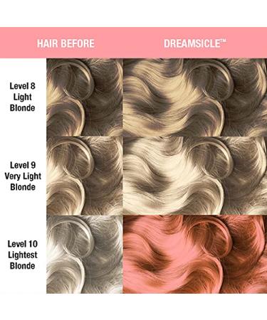 Manic Panic Dreamsicle Pastel Semi-Permanent Hair Dye 118ml - Vegan & Cruelty-Free Orange Hair Color - Buy Online on GoSupps.com