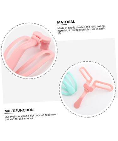 DRESSOOS Eyebrow Tools Mold Reusable Eyebrow Girls Makeup Gadgets Beauty Supplies Eyebrow Trimming - Buy Online on GoSupps.com