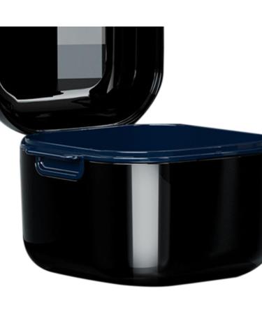 Harayaa Denture Container with Sieve Insert - Secure Storage for Dentures | International Shipping Available - Buy Online on GoSupps.com