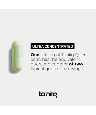 Highly Bioavailable Quercetin Capsules - 1000mg Per Serving - 120 Count - Pure Quercetin Supplement - Buy Online on GoSupps.com