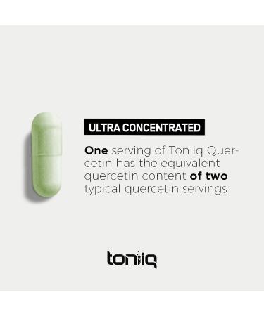 Highly Purified Ultra Quercetin Capsules - 1000mg - 120 Capsules | 95%+ Bioavailable Supplement - Buy Online on GoSupps.com