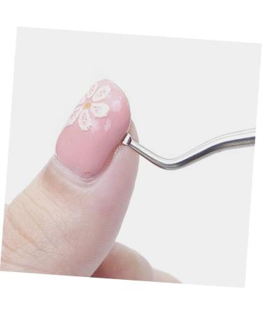 minkissy 1 Set Manicure Tools Metal Nail Pusher Cuticle Remover Cuticle Tool Precision Fine Point Nail Cuticle Trimmer for Craft Cuticle Stick Putter Stainless Steel Exfoliating - Buy Online on GoSupps.com