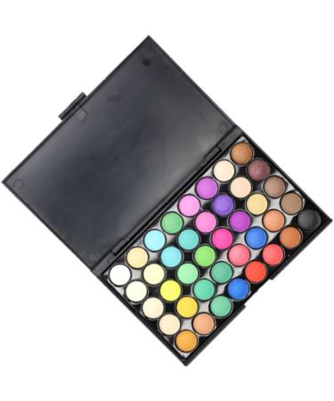 FOMIYES 2pcs 40 Eye Shadow Palettes Eyeshadow Pallet Eyeshadow Matt Multicolor Makeup Palette 1 count (Pack of 1) As Shownx2pcs - Buy Online on GoSupps.com