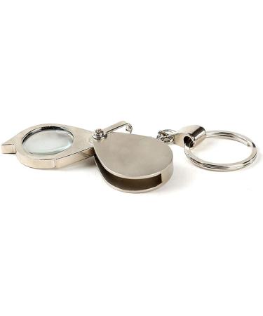 SUPVOX 15x Magnifying Glass Keychain - Mini Portable Foldable Handheld Magnifier for Easy Reading - Buy Online on GoSupps.com