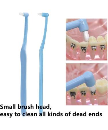 End Tuft Toothbrush Set - Round & Pointed Toothbrush for Optimal Oral Hygiene | Ideal for Braces Cavities Tooth Gaps Tartar Wisdom Teeth & Deep Cleaning - Buy Online on GoSupps.com