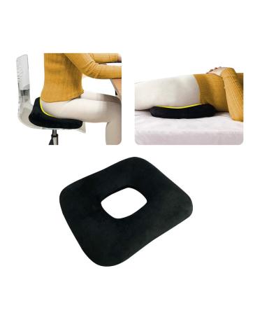 Donut Pillows Bed Sore Cushions Butt Pillow for Sitting After Surgery Hemorrhoid Pillow Postpartum Pregnancy Pressure Ulcer Cushion Tailbone Medical Post Surgery Chair Seat Pads Black