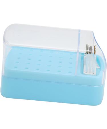 Nail Drill Cleaning Brush Holder Nail Drill Cleaner Holder Lightweight Stand Display Manicure Tools 30 Holes Dustproof for Home Nail Technician (Blue) - Buy Online on GoSupps.com