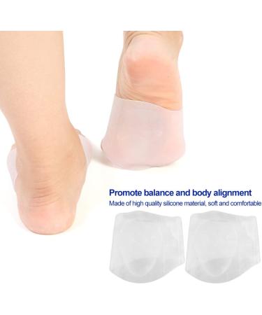 Orthotic Silicone Feet Foot Arch Support Cushion Shoe Insoles Pads Feet Pain Relieve Foot Care Flat Arches Treatment for Flat Feet Sandals Flip Flops Boots - Buy Online on GoSupps.com