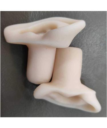 Simulation Ear Model for Ear Picking Teaching - Soft Silicone Ear Model for Acupuncture Ear Picking Practice for Trainees - Buy Online on GoSupps.com