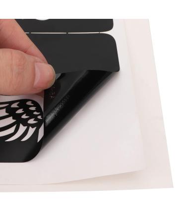 Airbrush Stencil Kit - 97 Waterproof Reusable Body Art Patterns for Party & Festival Fun - Buy Online on GoSupps.com