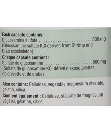 Jamieson Glucosamine Regular Strength 500 mg 360 Count (Pack of 1) - Package May Vary - Buy Online on GoSupps.com