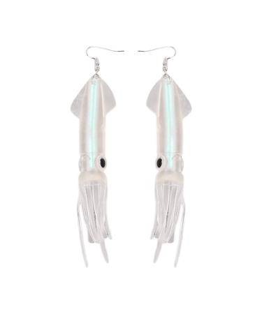 Feylie inkfish earrings simulation inkfish-drop earrings Y2K style dangling earrings earrings party earrings gift ABS material for women and girls