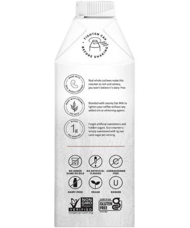 Elmhurst 1925 Cinnamon Churro Cashew Creamer Cr me v g tale de cajou la cannelle Cr meux et polyvalent Id al pour caf th desserts et plus 750 ml - Buy Online on GoSupps.com
