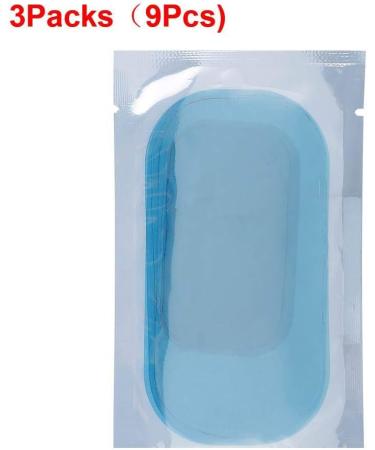 High Adhesion EMS Gel Pad - 9PC Hydrogel Electrode Pads for EMS Training Replacement Gel Sheets for Electrodes - Buy Online on GoSupps.com