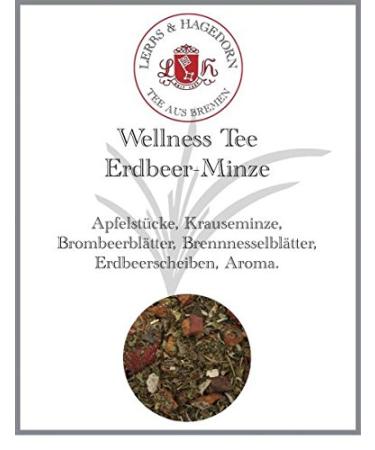 Lerbs & Hagedorn Lerbs & Hagedorn Wellness Strawberry Tea Mint | 1kg (approx. 71 litres) Apple Pieces Grass Mint Blackberry Leaves Nettle Leaves