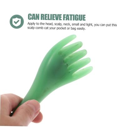 Frcolor 6 STK Electric Hair Comb Massager & Gua Sha Scraper - Foot Scrubber & Scalp Relaxation Tool for Ultimate Relaxation - Buy Online on GoSupps.com