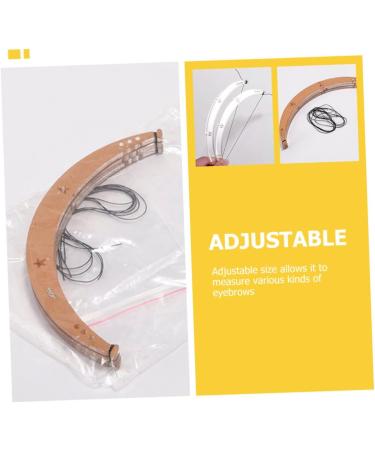 PLAFOPE 1 Set Shaping Eyebrow Shape Mapping Kit Bow Level Ruler Measure Measuring Shaper Marker Auxiliary - Buy Online on GoSupps.com