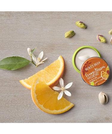 Burt S Bees 100% Natural Origin Moisturising Lip Butter with Orange Blossom and Pistachio 1 Tin 11.3 g Orange Blossom & Pistachio 11.3 g (Pack of 1) - Buy Online on GoSupps.com