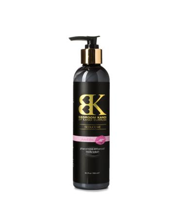 Bedroom Kandi Body Lotion | Pheromone Enhanced Moisturizing Body Lotion by Kandi Burruss | Nourishing Olive Oil Coconut Oil Shea Butter | French K Scent | Unisex Scent Bath & Body Product 8.5 oz