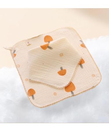 Buy CAIERY 8PCS Baby Musselin Wash Cloths | Soft Cotton Bath Towels & Multi-Purpose Wipes for Newborns - 30cm x 30cm - Buy Online on GoSupps.com