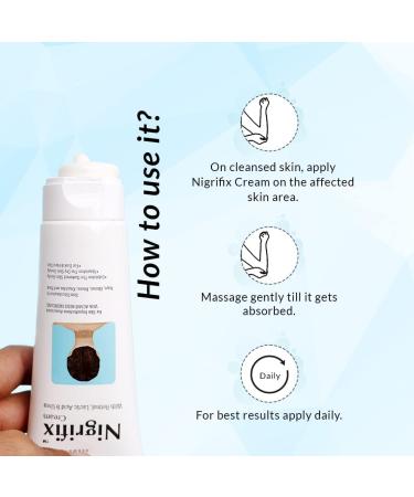 READ QURA Nigriifix cream for Acanthosis Nigricans Exfoliant For dark areas of the body such as Neck Ankles Knuckles Armpits Thighs Elbows 50gm 17 oz - Buy Online on GoSupps.com