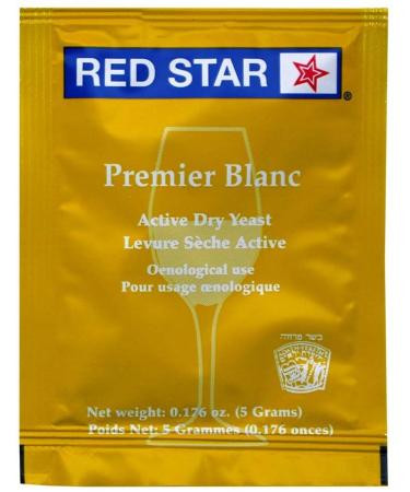 Red Star Premier Blanc Champagne Yeast 10-Pack - Buy Online on GoSupps.com
