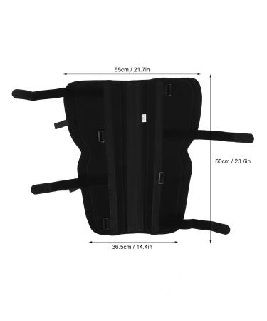 ZJchao Knee Support Brace | Adjustable 3 Panel Orthopedic Knee Wrap & Patella Gel Pads for Men & Women XXL Size - Buy Online on GoSupps.com