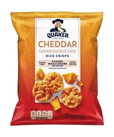 Quaker Rice Crisps Variety Pack - 36 Pack | Crunchy Snack Mix | Gluten-Free & Delicious - Buy Online on GoSupps.com