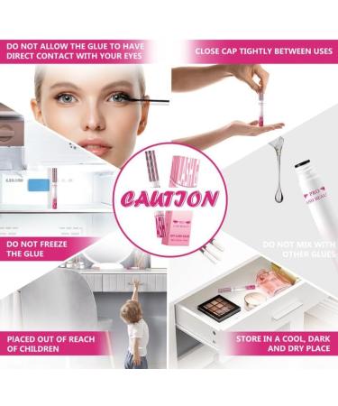 Cluster Lash Glue 10ml Black | Super Strong Hold 48 Hours | Waterproof & Latex-Free - Buy Online on GoSupps.com