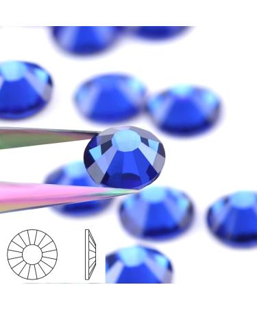 Yhmq 2880 Pieces Royal Blue SS10 Rhinestones for Nails - Nail Crystals (2.6-2.8mm) Perfect for Nail Art & Design - Buy Online on GoSupps.com