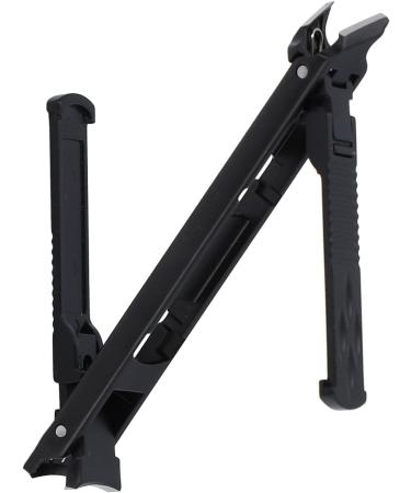 Innovative Stainless Steel Double Ended Nail Clipper Foldable Deformation Slim Design Flat & Beveled Mouth Nail Polishing Pads Stainless Steel Nail Cutter for Men and Women Black - Buy Online on GoSupps.com