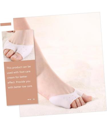 Healifty 3 Pairs Toe Sleeve Shoe Toe Protector Breathable Socks - Flexible Toe Cover & Protective Sleeve for Heels - Tiptoe Pads - Buy Online on GoSupps.com
