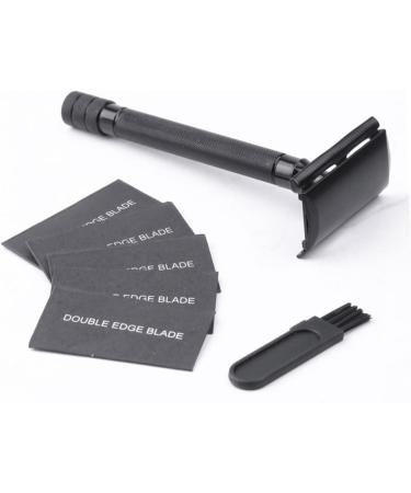 Minkissy 2 Sets Manual Safety Razor for Men | Vintage Style Mustache Trimmer & Double-Edged Stainless Steel Blades | Perfect Gift for Shaving Enthusiasts - Buy Online on GoSupps.com
