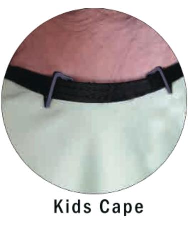 Barber Flow Battleship Hair Cutting Kids Cape | Adjustable Elastic Neckband Closure | Kids Size - Buy Online on GoSupps.com