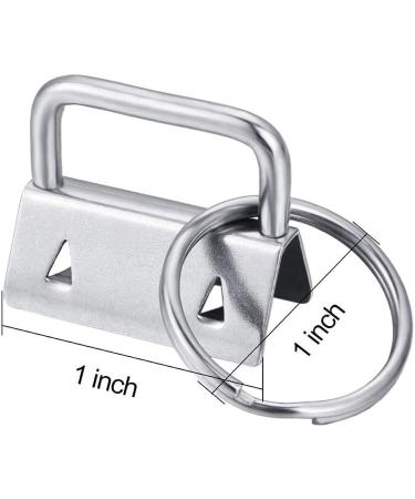 HORNO 50 Pieces of 1 Inch Key Fob Hardware Key Chain Fob Wristlet Hardware with Key Ring - Buy Online on GoSupps.com