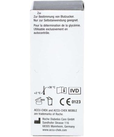 Buy Accu-Chek Mobile Test Cassette 50 ST - Fast International Shipping | Reliable Diabetes Testing - Buy Online on GoSupps.com